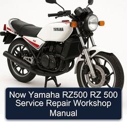 Yamaha RZ Models Now RZ500 500 Service Repair Workshop Manual PDF