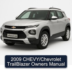 2009 Chevrolet Trailblazer Chevy/ Owners Owner's Manual PDF