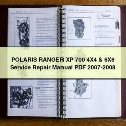 2007-2008 Polaris Ranger XP 700 4x4 6x6 Service Repair Workshop Manual PDF
