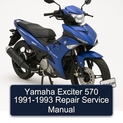 1991-1993 Yamaha Exciter Service Repair Workshop Manual PDF