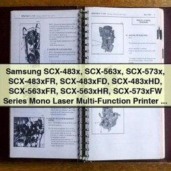 Samsung SCX-483X SCX-563X SCX-573X Scx-483xfr Scx-483xfd Scx-483xhd Scx-563xfr Scx-563xhr Scx-573xfw Series Mono Laser Parts Catalog PDF