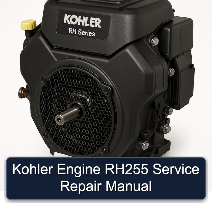 Kohler RH Series Engine RH255 Service Repair Workshop Manual PDF