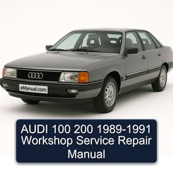 1989-1991 Audi 200 Service Repair Workshop Manual PDF
