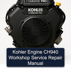 Kohler Command Pro Models Engine CH940 Service Repair Workshop Manual PDF