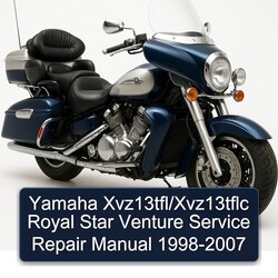 1998-2007 Yamaha Royal Star Venture Xvz13tfl/xvz13tflc Service Repair Workshop Manual PDF