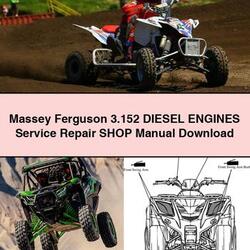 Massey Ferguson 3.152 Diesel Engines Shop Service Repair Workshop Manual PDF