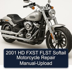 2001 Harley Davidson Softail HD Fxst Flst Motorcycle -upload Service Repair Workshop Manual PDF