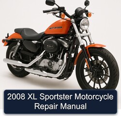 2008 Harley Davidson Sportster XL Motorcycle Service Repair Workshop Manual PDF