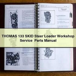 Thomas 133 Skid Steer Loader +Parts Parts Catalog PDF