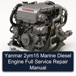 Yanmar 2ym15 Marine Diesel Engine Service Repair Workshop Manual PDF