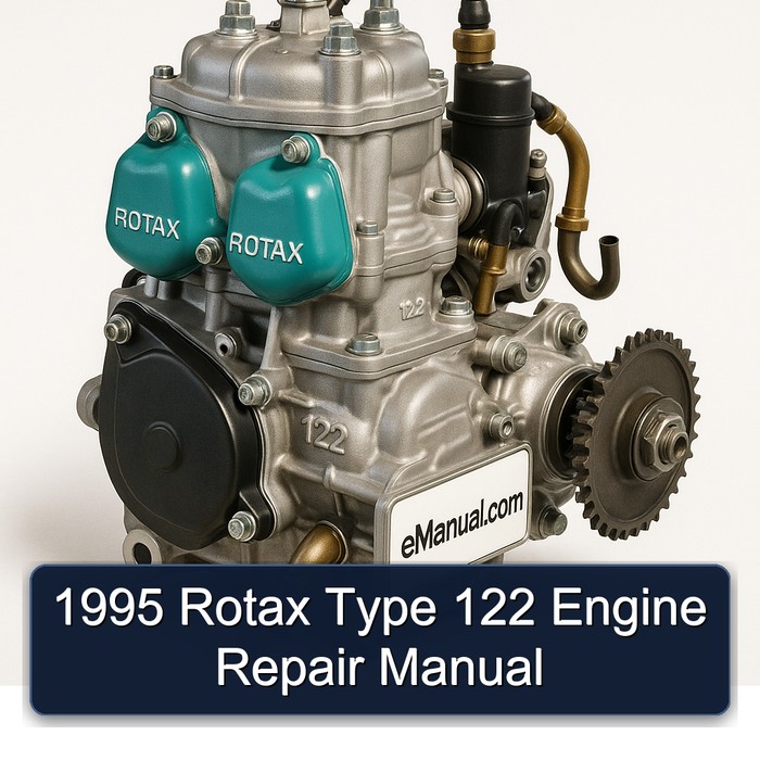 1995 Rotax 122 Type Engine Service Repair Workshop Manual PDF