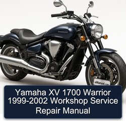 1999-2002 Yamaha Warrior XV 1700 Service Repair Workshop Manual PDF