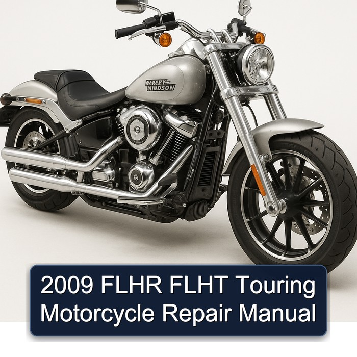 2009 Harley Davidson Touring Flhr Flht Motorcycle Service Repair Workshop Manual PDF