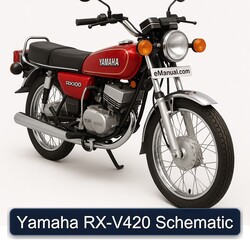 Yamaha RX Models RX-V420 Electrical Wiring Diagrams PDF