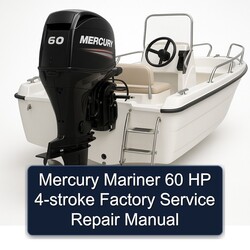 Mercury Mariner 60 HP 4-stroke Service Repair Workshop Manual PDF