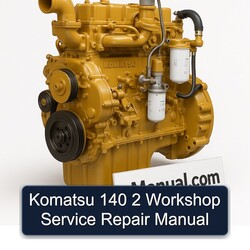 Komatsu 140 2 Service Repair Workshop Manual PDF