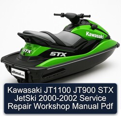 2000-2002 Kawasaki JT1100 JT900 STX Jetski Service Repair Workshop Manual PDF