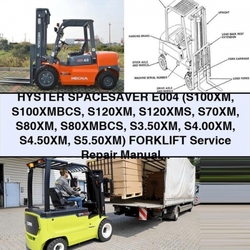 Hyster Spacesaver E004 Forklift Parts Catalog PDF