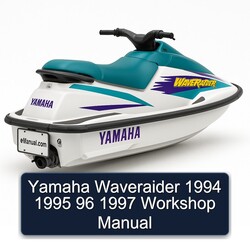1994-1997 Yamaha Waveraider 96 Service Repair Workshop Manual PDF