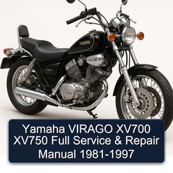 1981-1997 Yamaha Virago XV700 XV750 Service Repair Workshop Manual PDF