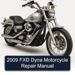 2009 FXD Dyna Motorcycle Service Repair Workshop Manual PDF