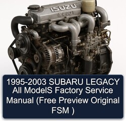 1995-2003 Subaru Legacy All Models (free Preview Original FSM ) Service Repair Workshop Manual PDF