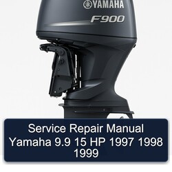  Manual de servicio y reparación Yamaha 9.9 15 HP 1997 1998 1999