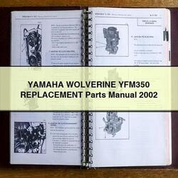 2002 Yamaha Wolverine YFM350 Replacement Parts Catalog PDF