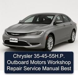 Chrysler 35-45-55H.P. Outboard Motors Workshop Repair Service Manual Best 