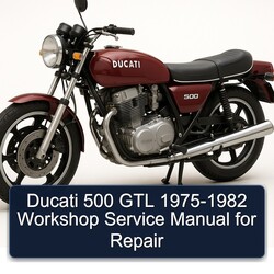1975-1982 Ducati 500 GTL Service Repair Workshop Manual PDF