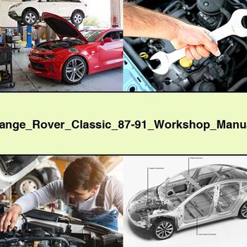 1987-1991 Land Rover Range Classic Service Repair Workshop Manual PDF