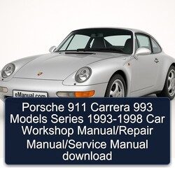 1993-1998 Porsche 911 Carrera 993 Models Series Service Repair Workshop Manual PDF