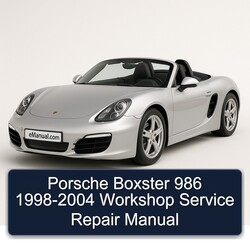 1998-2004 Porsche Boxster Service Repair Workshop Manual PDF