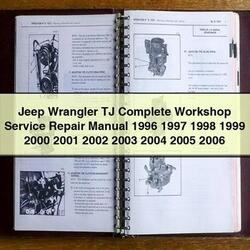 1996-2006 Jeep Wrangler Service Repair Workshop Manual PDF
