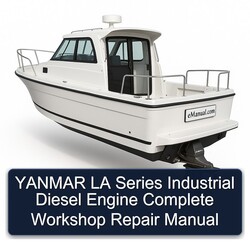 Yanmar LA Series Industrial Diesel Engine Service Repair Workshop Manual PDF