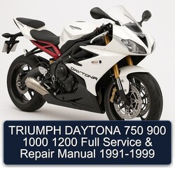 1991-1999 Triumph Daytona Service Repair Workshop Manual PDF