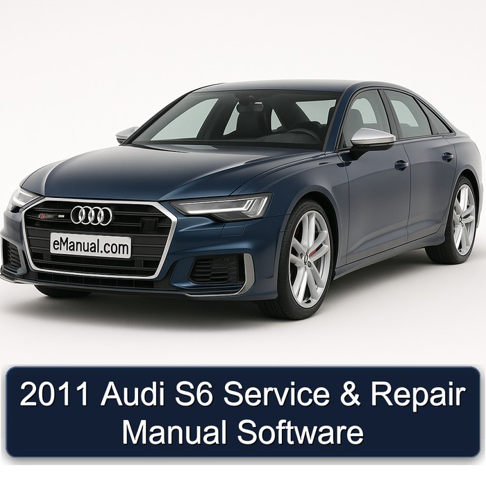 2011 Audi S6 Software Service Repair Workshop Manual PDF