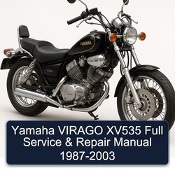 1987-2003 Yamaha Virago XV535 Service Repair Workshop Manual PDF