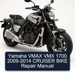 2009-2014 Yamaha Vmax VMX 1700 - Cruiser Bike Service Repair Workshop Manual PDF