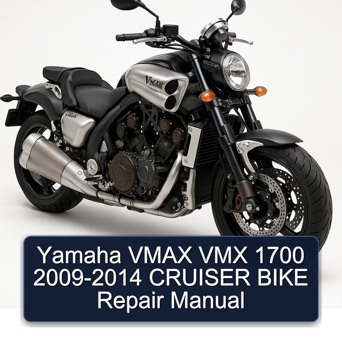 2009-2014 Yamaha Vmax VMX 1700 - Cruiser Bike Service Repair Workshop Manual PDF