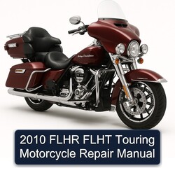 2010 Harley Davidson Touring Flhr Flht Motorcycle Service Repair Workshop Manual PDF