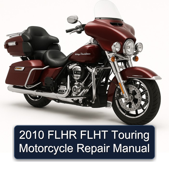 2010 Harley Davidson Touring Flhr Flht Motorcycle Service Repair Workshop Manual PDF