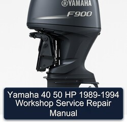 1989-1994 Yamaha 40 50 HP Service Repair Workshop Manual PDF