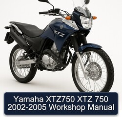 2002-2005 Yamaha XTZ Models XTZ750 750 Service Repair Workshop Manual PDF
