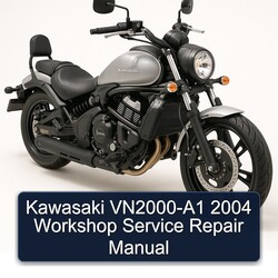 2004 Kawasaki Vulcan Vn2000-a1 Service Repair Workshop Manual PDF