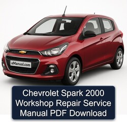 2000 Chevrolet Spark Service Repair Workshop Manual PDF