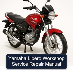 Yamaha Libero G5 Service Repair Workshop Manual PDF