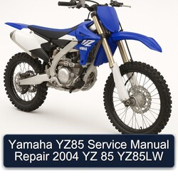 2004 Yamaha YZ Models YZ85 85 YZ85LW Service Repair Workshop Manual PDF
