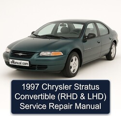 1997 Chrysler Stratus Convertible (rhd Lhd) Service Repair Workshop Manual PDF