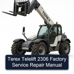 Terex Telelift 2306 Service Repair Workshop Manual PDF